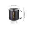Heat-resistant Thermal Mug Double-Layered Milk Tea Cup Fashion Vacuum Flask  Tea