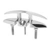6in Pull Up Boat Folding Cleat 316 Stainless Steel Marine Cleat Flip Up Dock Cleat for RV Yacht Cargo Ship Speedboat