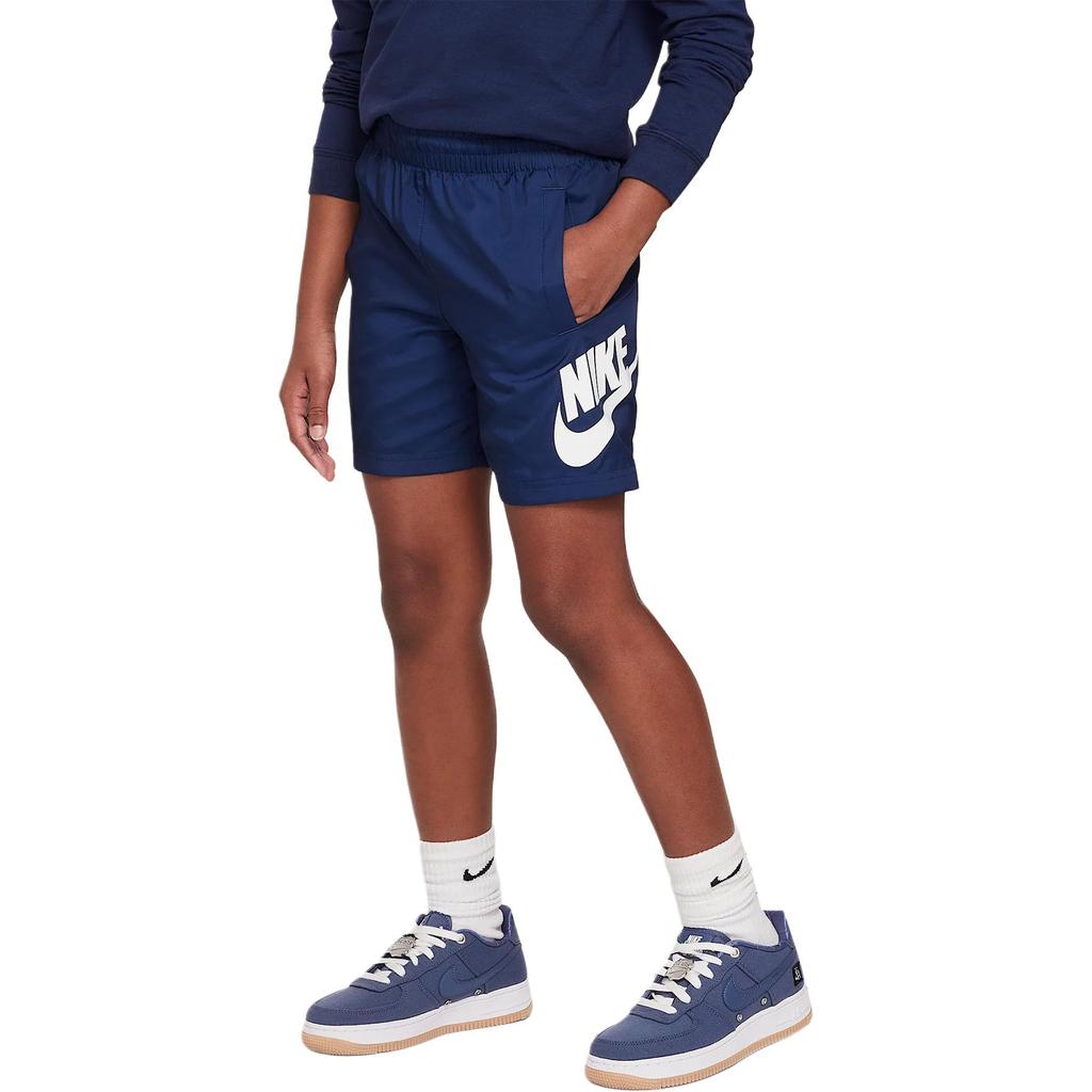 Nike Kids' Apparel Logo Letter Elastic Waistband Kids' Blue HF8138-410