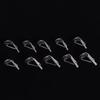 80Pcs Fishing Rod Guide Tip Repair Kit Set DIY Eye Rings Different Size Stainless Steel Frames with Box