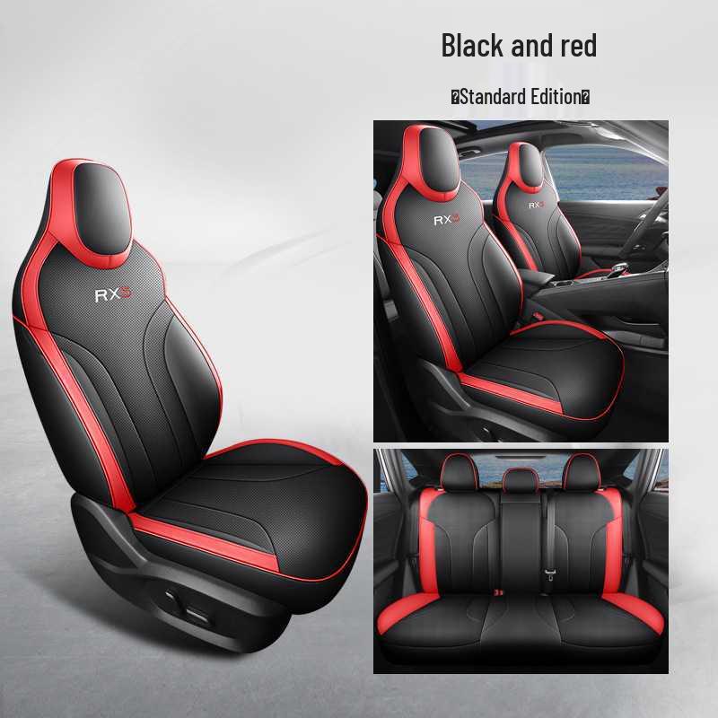 Leather Car Seat Cushion for Roewe RX5 - All-Season, Five-Seater Design