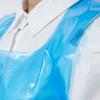 100 шт. одноразовый фартук, антизагрязняющий фартук, уборка, синий прозрачный фартук, удобные в использовании садовые фартуки, кухонные фартуки для готовки