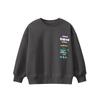 Foreign Trade Children's Clothing 2026 Autumn and Winter New Children's Sweatshirt with Fleece for Older Boys, Parent-Child Matching, Youth Style