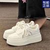 2024 New Zhao Ruth with the Same Versatile Original Shoes Platform White Shoes White Shoes Women's Tide Versatile Niche Board Shoes
