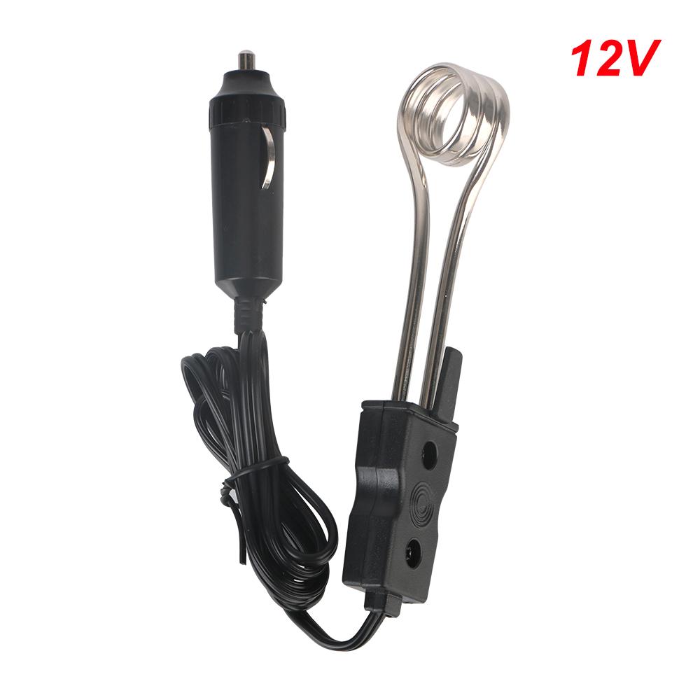 12 В 24 В Безопасный Грелка Высокого Качества Прикуриватель Для Чая Кофе Воды Электрический Нагреватель Автомобильный Погружной Нагреватель Универсальный