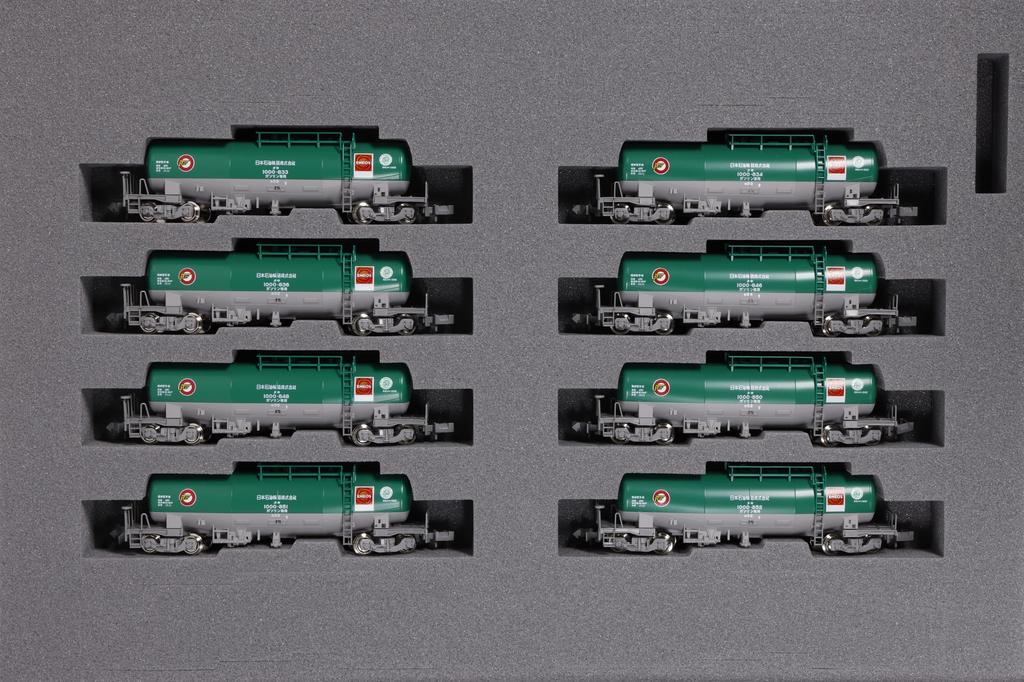 KATO N-образный калибр Taki 1000 позднего типа Nippon Oil Transport Rail Mark в комплекте 8 вагонов модель грузового вагона ENEOS/Eco 10-1810