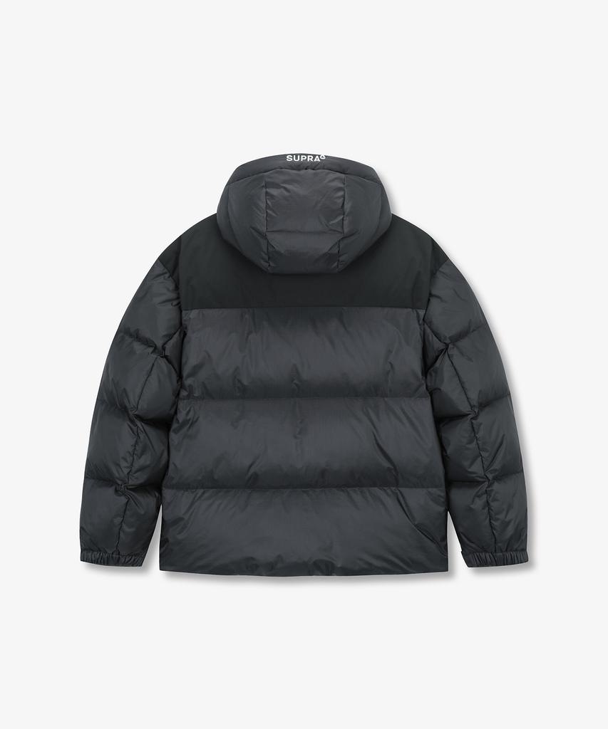 Короткая пуховая куртка Supra Ripstop Color Block (черный)