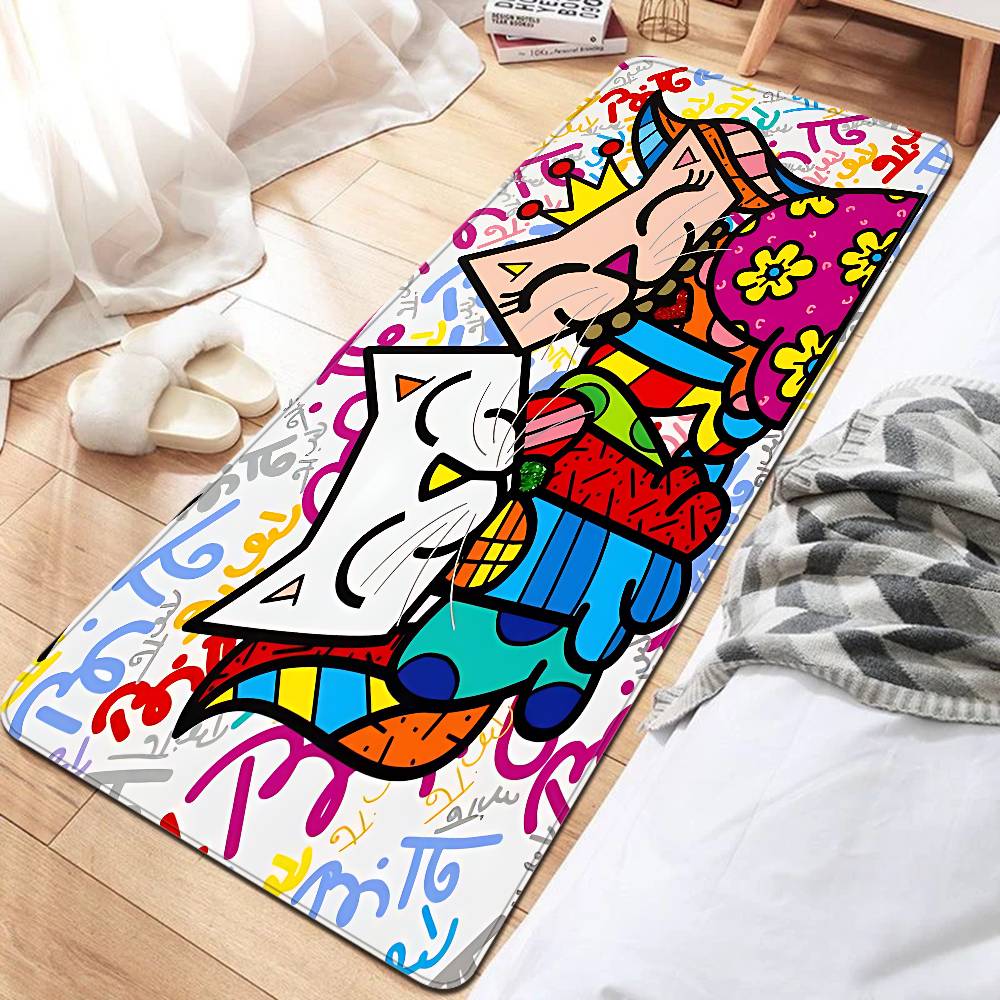 B-Britto Kitchen Mat Cheaper Anti-slip Modern Living Room Balcony Printed Modern Home Decor