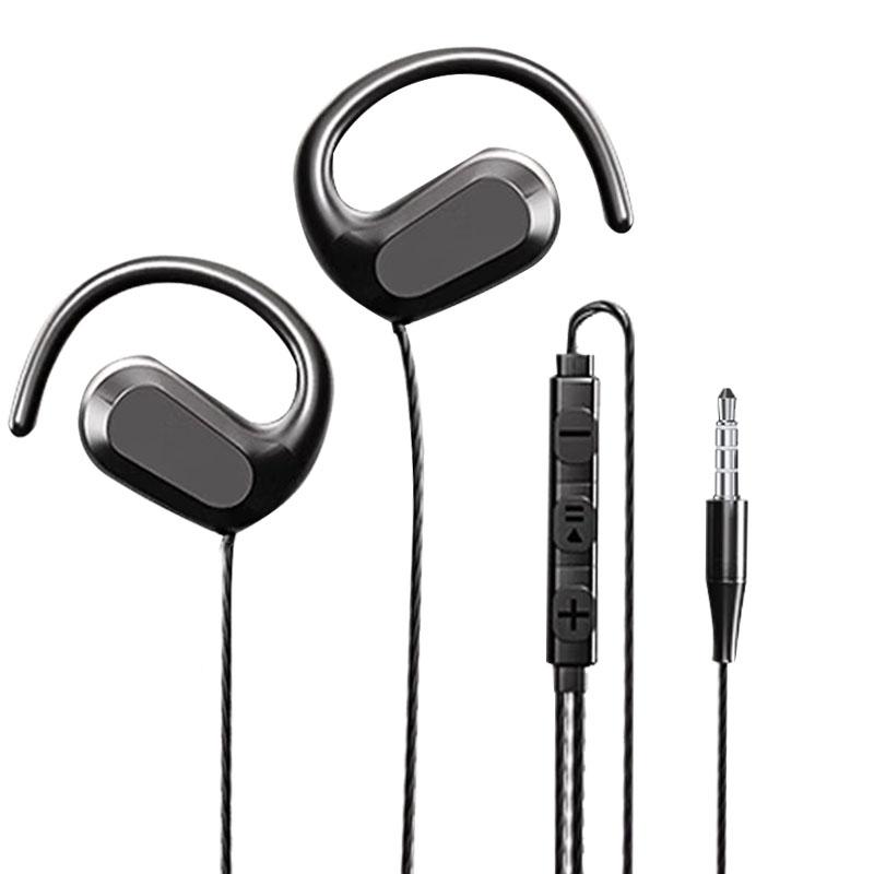 3.5mm/Type C Open Ear Wired Headphones Headset Wired Earphones Mic Stereo Earbuds Sports In-line Control For Galaxy S23 S21 S22 2