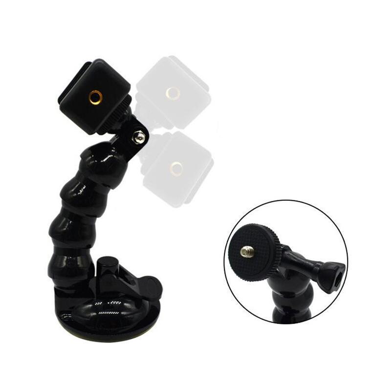 Suction Cup Car Mount for GoPro 13 12 11 10 Insta360 X4 GO 3 ACE PRO Xiaomi Yi SJcam SJ4000 AKASO EKEN Action Camera Accessories