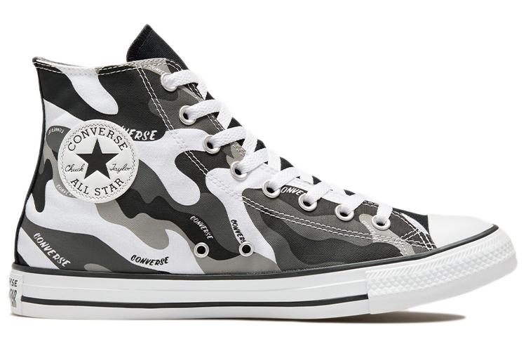 Converse Chuck Taylor All Star 'Черный Белый Серый' 171453F