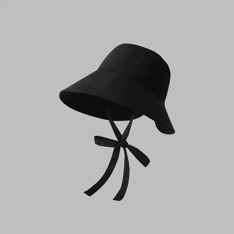 1 шт. Летняя панама-рыбака для женщин Корейская Розовая С Широкими Полями Складная Панама-Ведро Для Улицы Пляжа Путешествий Защита от Солнца Панамы