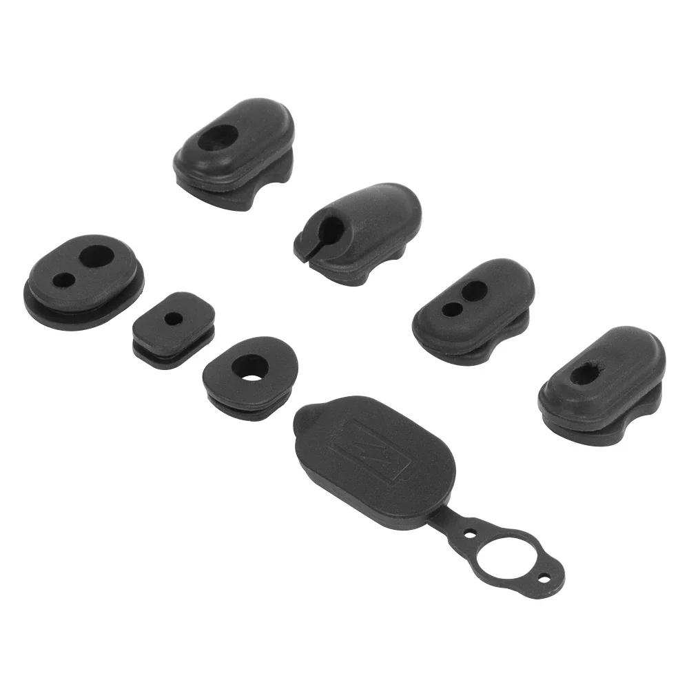 Пылезащитная заглушка для электросамоката Ninebot F20 F25 F30 F40, порт зарядки аккумулятора, герметичный порт тормоза, силиконовый чехол для карты