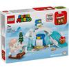 LEGO Super Mario Penguin Family Snow Adventure Toy Building Blocks for Kids Ages 7-9