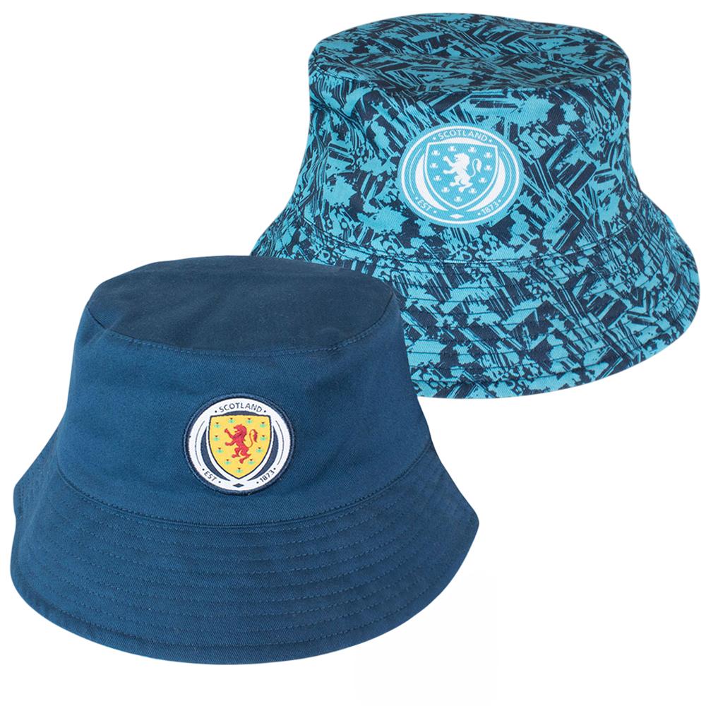 Scottish FA Unisex Adult Reversible Bucket Hat