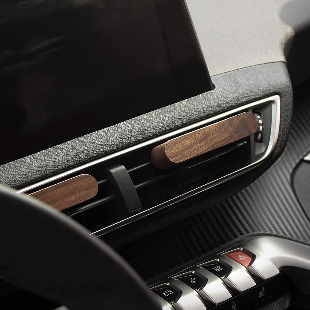 Aroma , Car Clip, Important Improvement, Made of Natural Wood, Car , Container, Aroma Stone, Timber