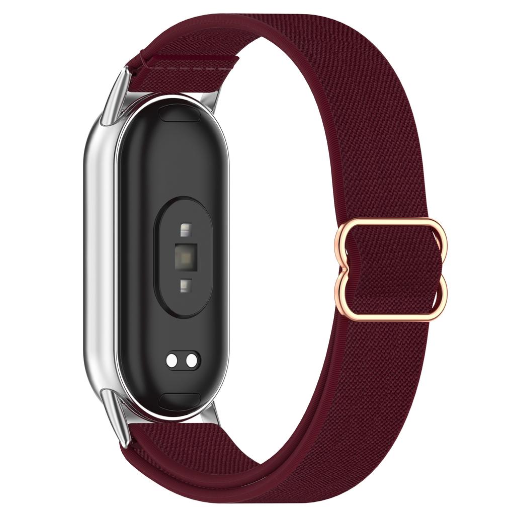 Scrunchie Straps for Xiaomi Mi Band 9 8 Strap accessories Elastic Nylon Loop Replacement correa bracelet Miband9 Miband8 bands