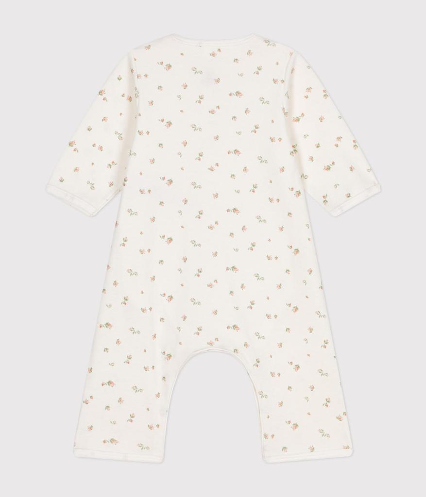 Bodyjama A0B5X 6 Months 67cm [Petit Bateau] Off-white/Multicolor