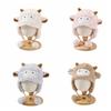 Thickened Cute Sheep Hat Soft Baby Warm Caps Funny Cartoon Beanie Caps  Cold Weather Wear