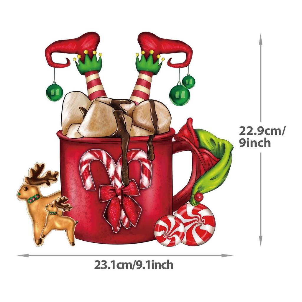 Winter Snow Doll Iron Patches, Christmas Tree Vinyl Stickers, Cars, Clothes, Hooded Sweatshirts, Heat Transfer, Diy T-shirts