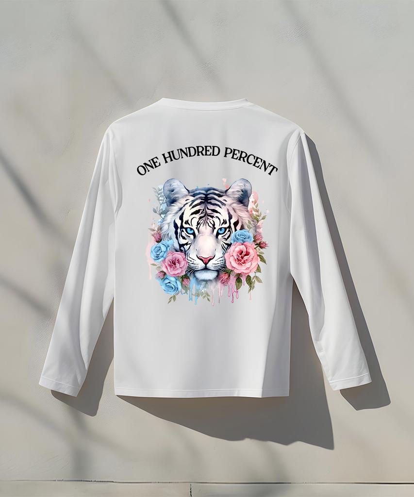 OHP Ohpxharmonia Bwhite Tiger Basic Long Sleeve T-Shirt