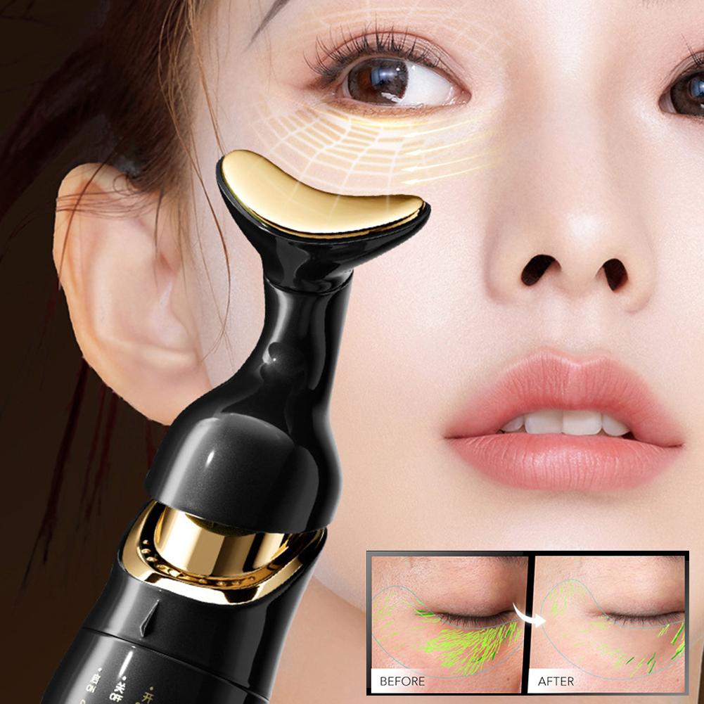 3 In 1 Face Massager Facial Lifting Device Electric Beauty Introducer For Face Neck And Eyes Microcurrent Beauty Skin Tightening Machine Anti Aging