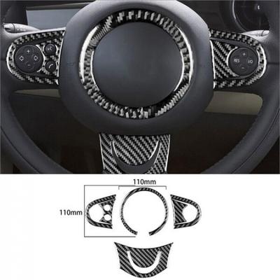6 шт. Комплект накладок на руль из углеродного волокна для интерьера Mini Cooper 2007-10