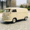 Welly 1/24 Volkswagen VW T1 BUS Сплавная машина Литые и игрушечные транспортные средства Модель автомобиля Миниатюрная масштабная модель автомобиля Игрушка для детей