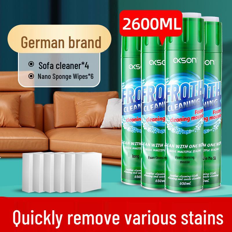 Очиститель и кондиционер для кожаного дивана: Средство для удаления пятен и масло для ухода за натуральной кожей