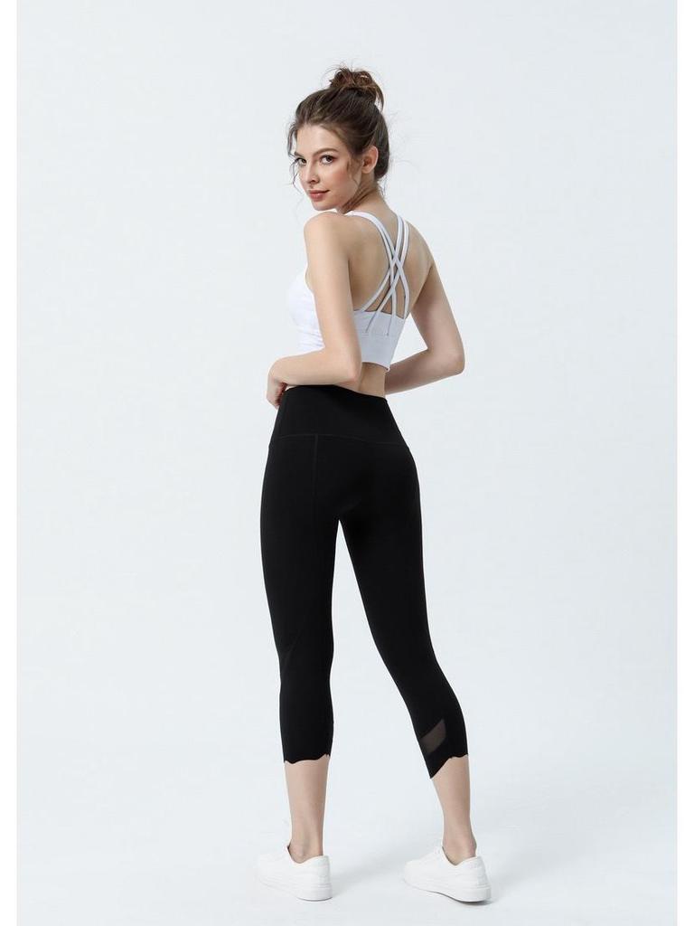 Women's Cross Back Shockproof Yoga Sports Bra - Breathable Summer Camisole