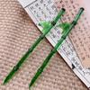 Chinese Style Chopstick Hairpin Bamboo Leaf Hair Clip Simple Hair Stick  for Women