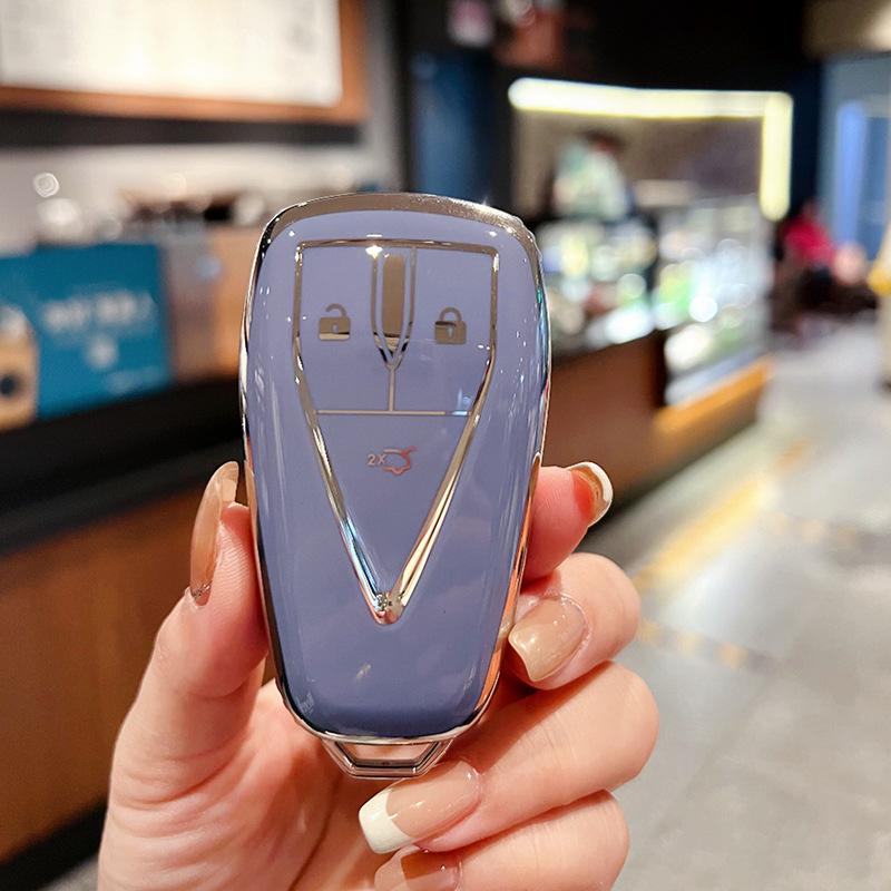 Чехол для ключа Changan CS Series: Подходит для CS75 Plus, Yidong, CS35, CS55, X5, Oushang X7