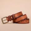 First Layer Cowhide Belt Men's Leather Pin Buckle