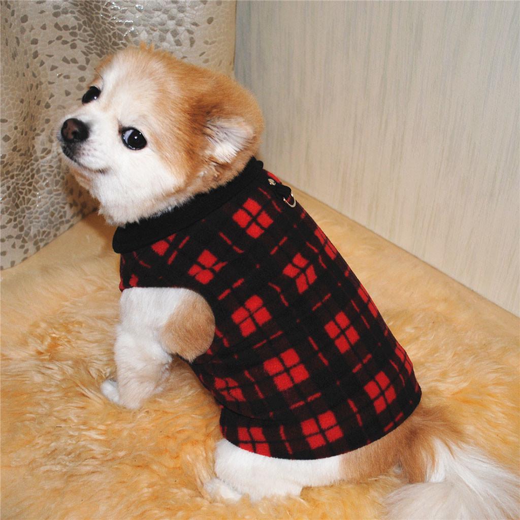 Pet Dog Villus Warm Vest Puppy Doggy Apparel Clothing