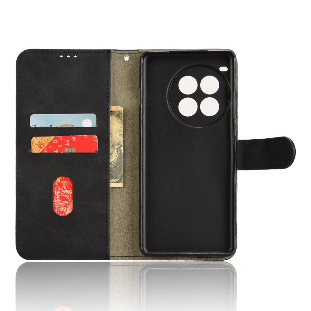 Для OnePlus Ace 3 Pro 5G Чехол Кожаный с эффектом кожи Противоударный Чехол-кошелек Книжка для телефона