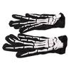 Halloween Skull Bone Skeleton Goth Racing Full Finger Gloves Fashion Sale