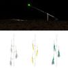 Сабики Оснастки Рыболовные Приманки Оснастки со Светящимися Бусинами Крючки из Высокоуглеродистой Стали Светящаяся Рыболовная Леска Крючок для Рыбалки