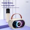 Портативная караоке-колонка Bluetooth Newmine KS11 с микрофоном, штекер CN (адаптер в комплекте)