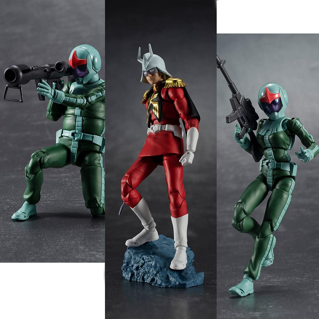 Mobile Suit Gundam Zeon Principality Army Normal Suit 06 Char Aznable Set Box G.M.G. 04/05 Soldier, [Limited
