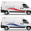 6 шт./лот наклейки для автомобиля графика кемпер фургон наклейки для Peugeot Boxer Citroen Jumper Fiat Ducato тюнинг дома на колесах