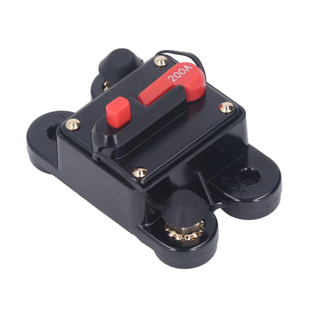 Автоматический выключатель с ручным сбросом 14 дюймов Защита от перегрузки по току DC 12?48В для автомобильного двигателя 200А