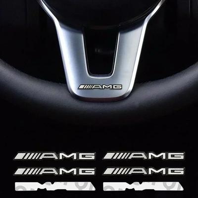 Новые наклейки на руль и интерьер для Mercedes Benz AMG W202 W203 W204 W205 W210 W211 W212 W213 W177 V177 W176 W169 W163