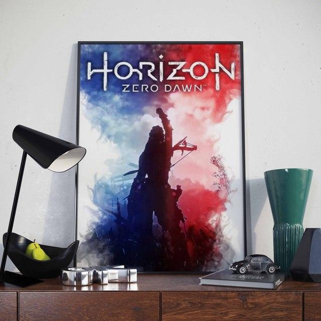 Japanese Anime Horizon Zero Dawn Picture Art Decoration Home Decoration Oil Painting