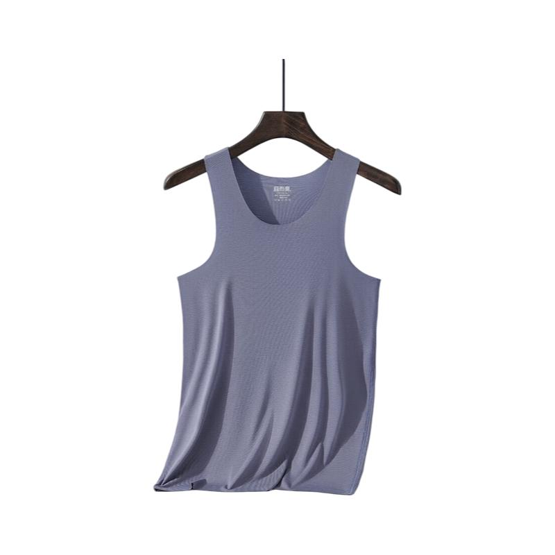 Yiershuang [Ice Silk Seamless] Men's Vest 50S Modal Summer Thin Sleeveless Sports Undershirt