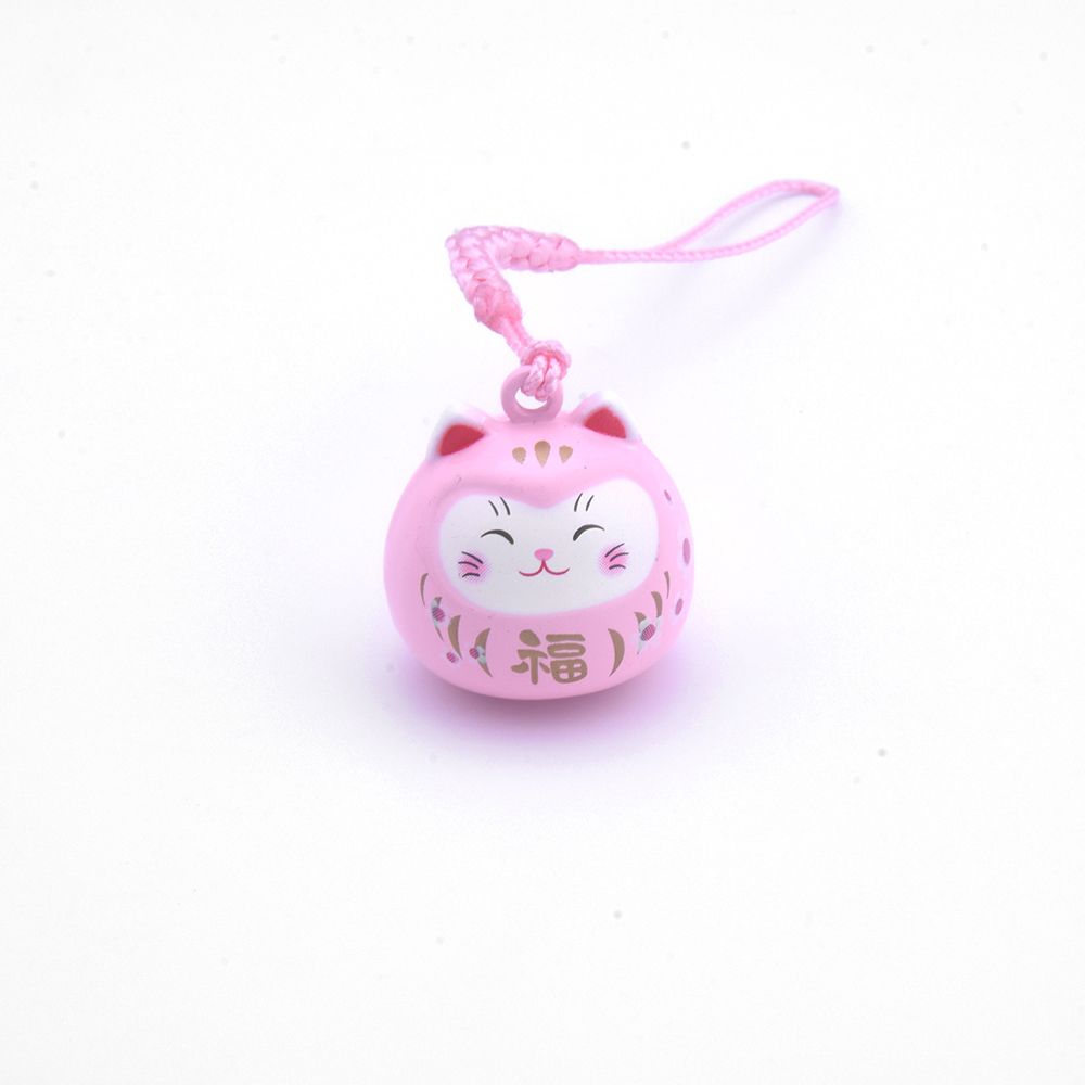 Pendant Keyring Bag Pendant Japanese Lucky Cat Keychain Mobile Phone Strap Maneki Neko Phone Charm