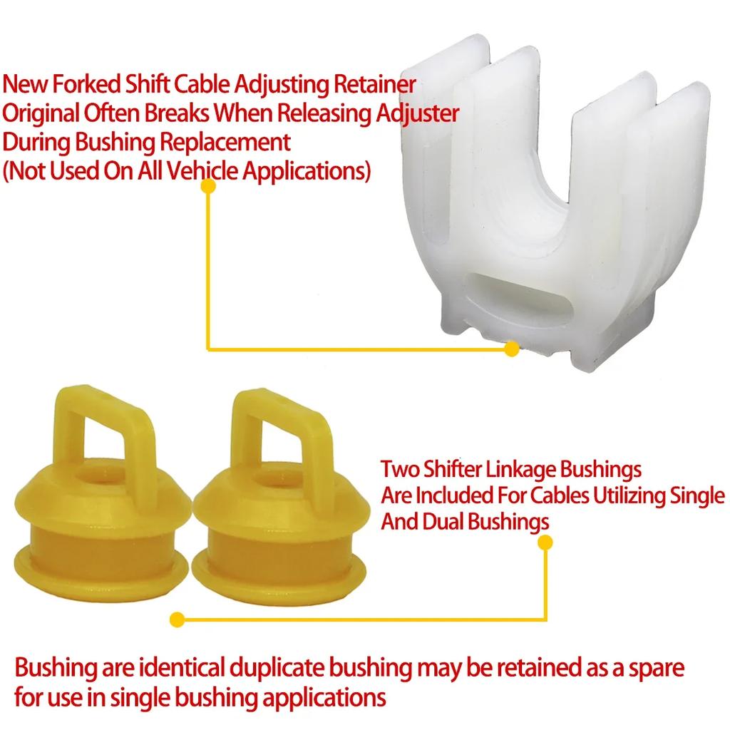 Рычаг выбора диапазона автоматической коробки передач, регулятор троса, концевая втулка рычага переключения передач, ремонтный комплект для Chevrolet Cruze 2011-2016