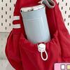 Women Bag Large Capacity Shoulder Bag Fashion Handbag Casual Dumplings Bag Girls Commuting Bag Retro Outdoor Bag  White