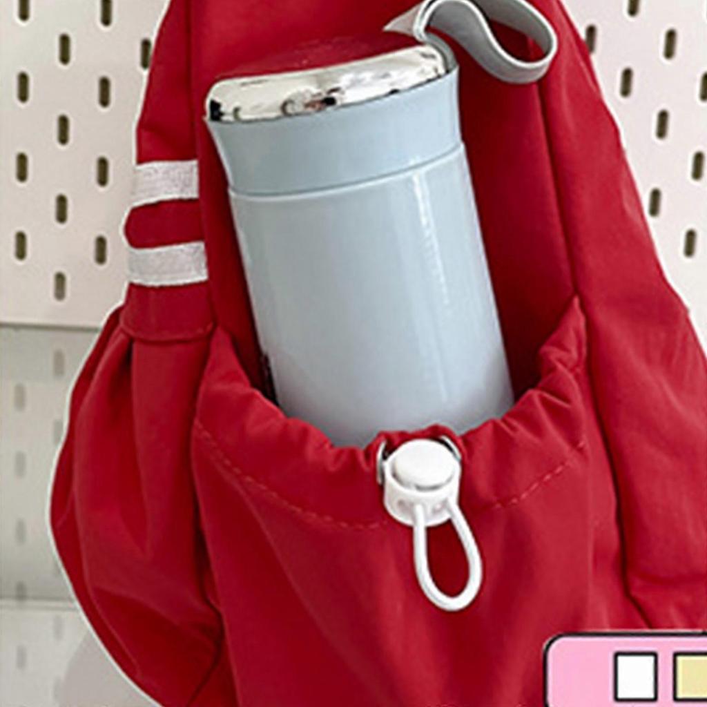 Women Bag Large Capacity Shoulder Bag Fashion Handbag Casual Dumplings Bag Girls Commuting Bag Retro Outdoor Bag  White