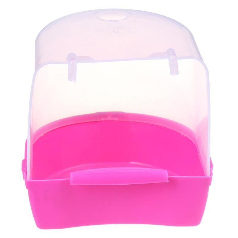 Пластиковый попугай для ванны с водяной баней для птиц для подвесной чаши для попугая