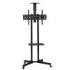 Mobile Floor Stand for 32-65 Inch LCD TV: Integrated Display Rack